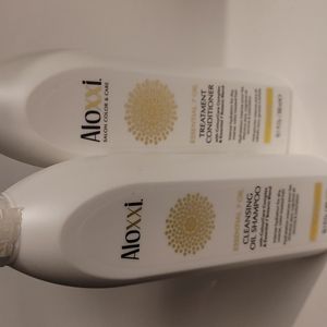 Aloxxi essential oil shampoo and conditioner